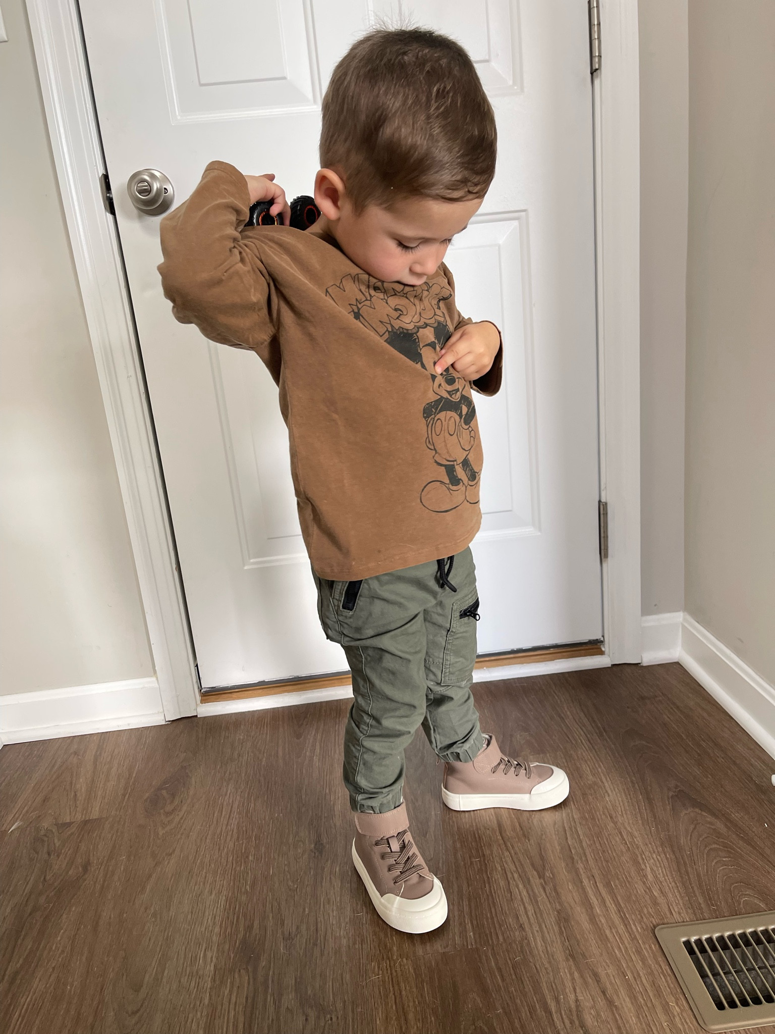 Fall outfit
Toddler boy fashion
Fall fashion
Outfit idea
Cargo pants
H&M finds
Target style 

#LTKkids #LTKstyletip #LTKfamily