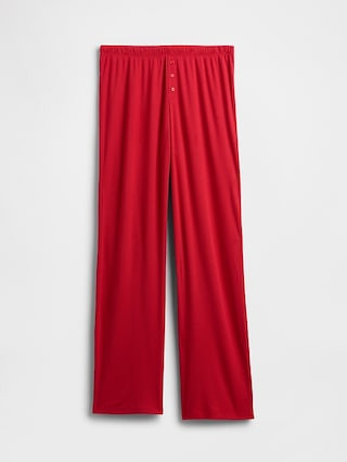 Mini Rib Wide-Leg PJ Pants | Gap (US)