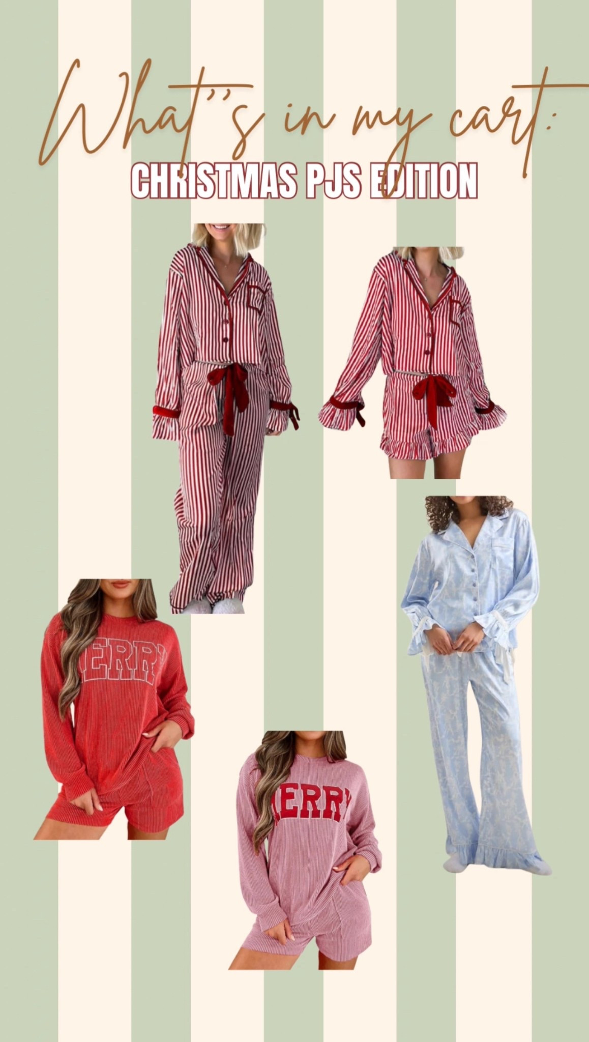 Cute pjs / pajamas for Mom on Christmas morning!! 

Pink + fun bows + ruffles, these are all giving “boutique look” with Amazon prices! 🙌🏻🎄
Tagged some extras down below!

#LTKHoliday #LTKGiftGuide #LTKFindsUnder50