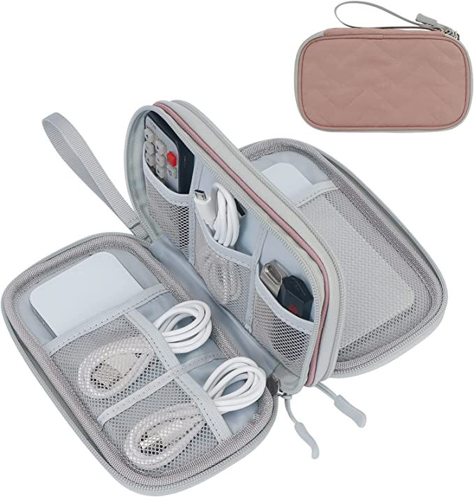 FYY Electronic Organizer, Travel Cable Organizer Bag Pouch Electronic Accessories Carry Case Port... | Amazon (US)