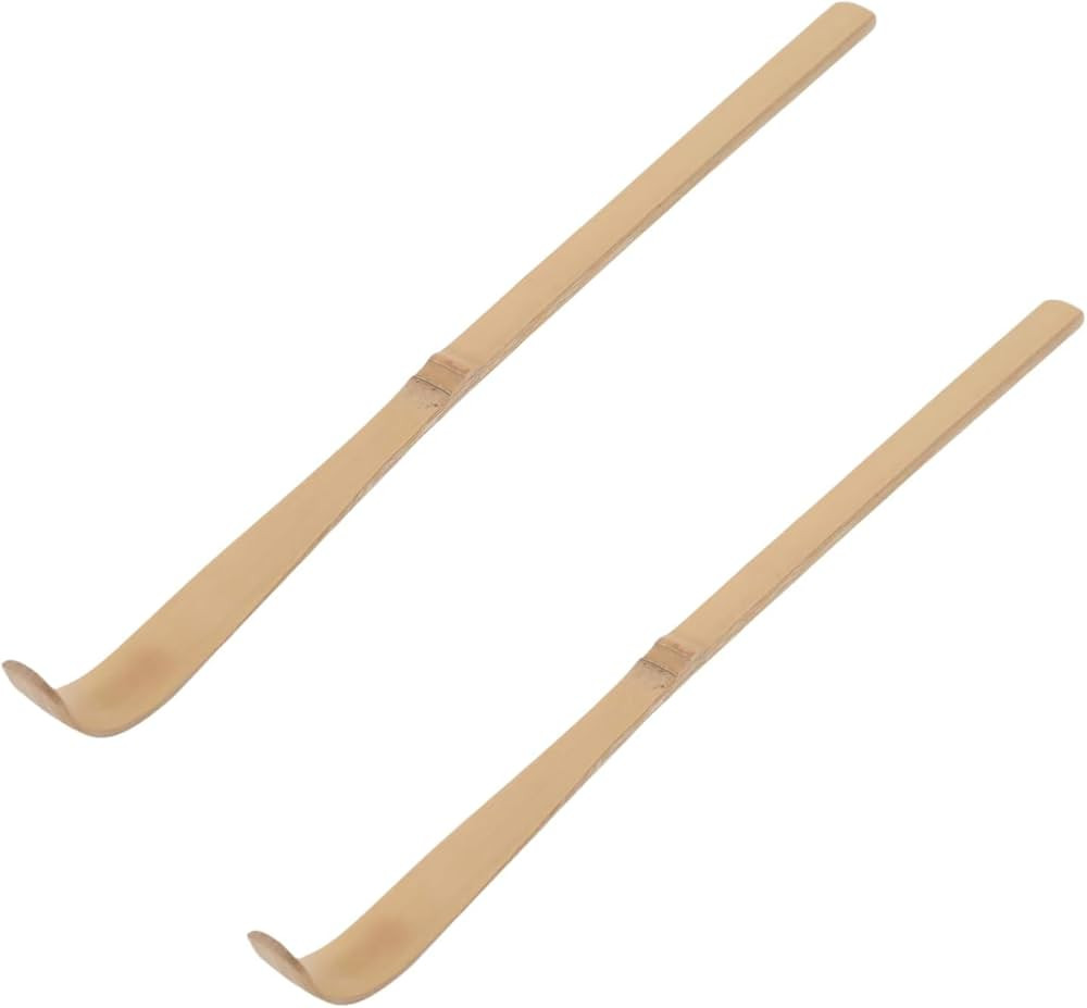 2 Pcs Japanese Bamboo Matcha Scoop - 18cm Brown Traditional Tea Ceremony Spoon for Matcha and Cof... | Amazon (US)