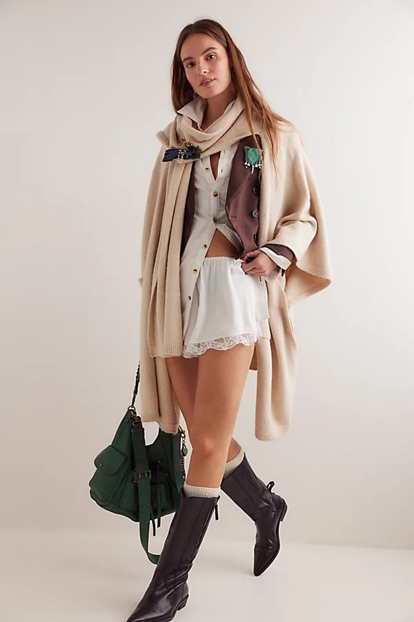 Ellie Scarf Wrap Kimono | Free People (Global - UK&FR Excluded)