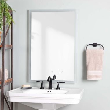 Lennox Lighted Bathroom Mirror with Anti-Fog | Vintage Tub & Bath