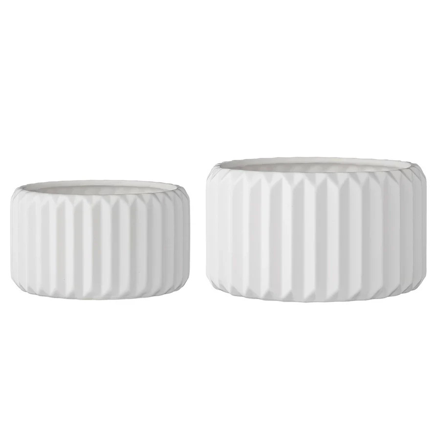Fluted Planters Set | Modern Locke