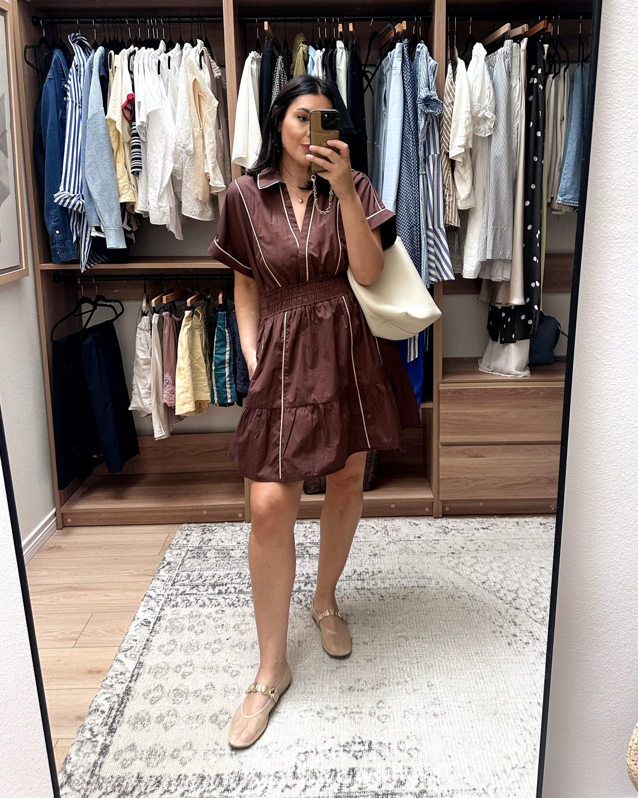 My @anthropologie dress is on sale! It's $50 off and in full stock! I'm in the large but it runs loose!  

 