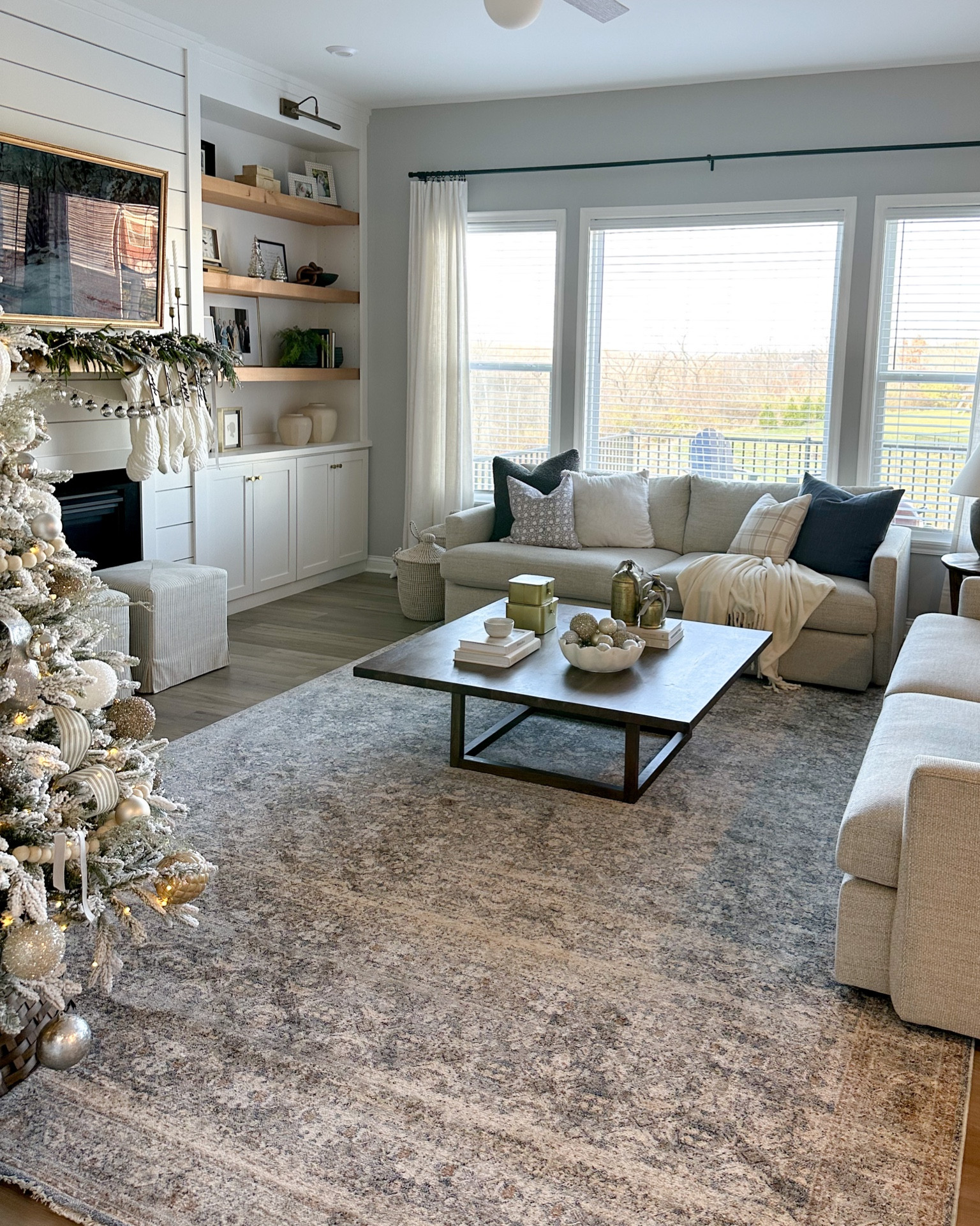 Angela rose home x Loloi rug collab, BLA-02 AR mocha/ocean, 
Living room rug, living room design 

#LTKhome #LTKsalealert #LTKstyletip