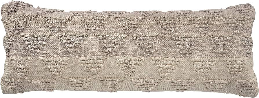 LR Home Gradient Throw Pillow, 1 Count (Pack of 1), Gray/Natural | Amazon (US)