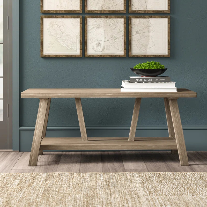 Mehara Solid Wood Storage Bench | Wayfair North America