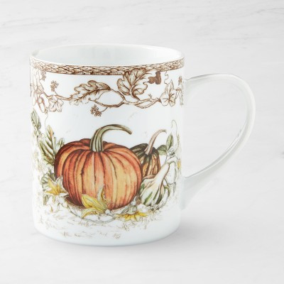Plymouth Pumpkin Mugs, Set of 4 | Williams-Sonoma