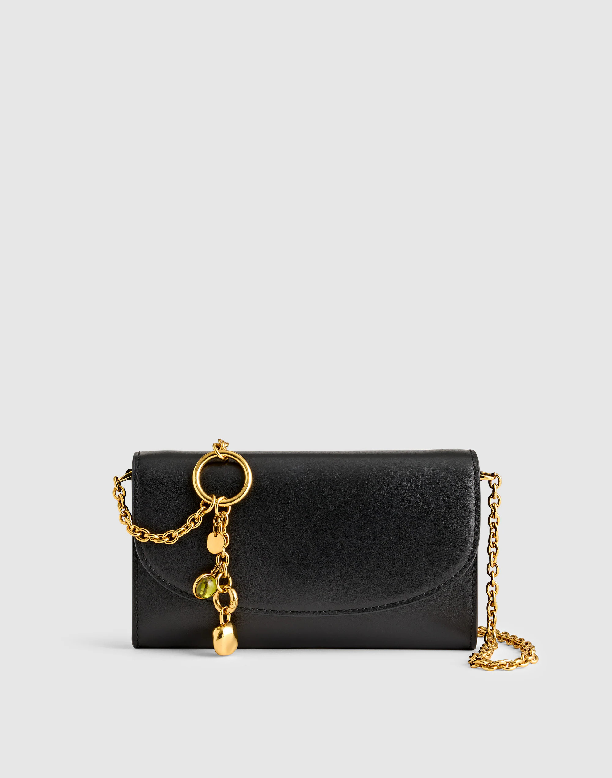 The Wallet On A Chain in Leather | Madewell