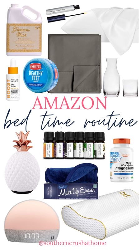 Anyone else love their bedtime routine!? I’ve rounded up my must haves for the perfect wind down ending routine! Roundup includes the best silk pillow cases, essentials oils with a diffuser, my top supplement pick and more! 

Amazon finds, Amazon home, bedtime essentials, nighttime routine, get unready with me, makeup eraser, bed sheets, evening time, hatch sound machine 

#LTKhome #LTKstyletip #LTKunder100