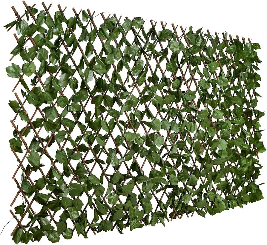 DearHouse 48inch Fence Privacy Screen for Balcony Patio Outdoor,Decorative Faux Ivy Fencing Panel... | Amazon (US)