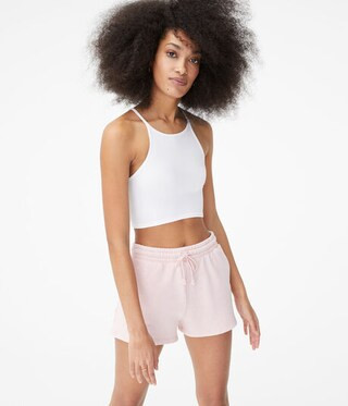 Seriously Soft Seamless High-Neck Cropped Tank | Aeropostale
