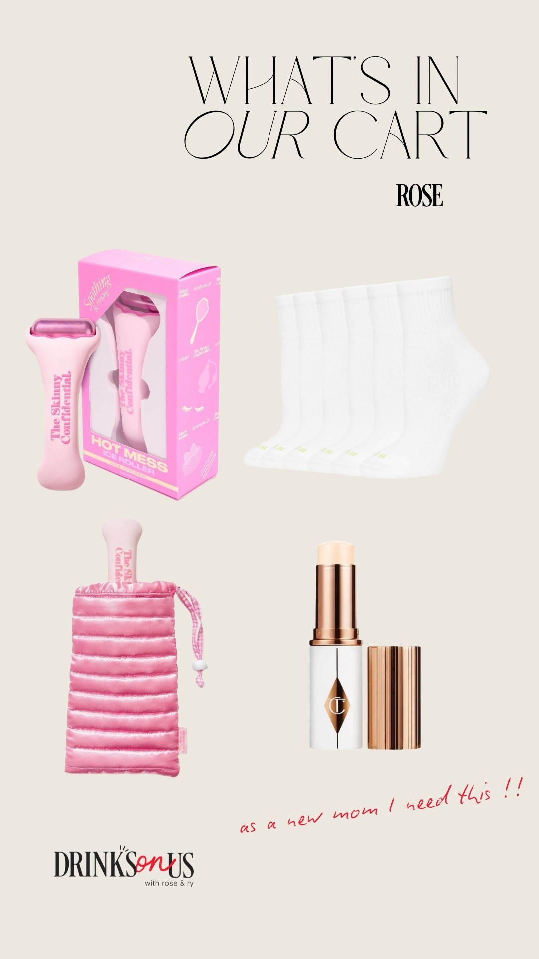 Products mentioned in S02: Episode 25 of Drinks On Us, “Whats In Your Cart?” segment!! 

#LTKFindsUnder50 #LTKBeauty #LTKSaleAlert