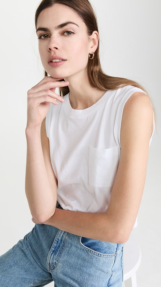 SOFTFADE COTTON MUSCLE TANK | Shopbop