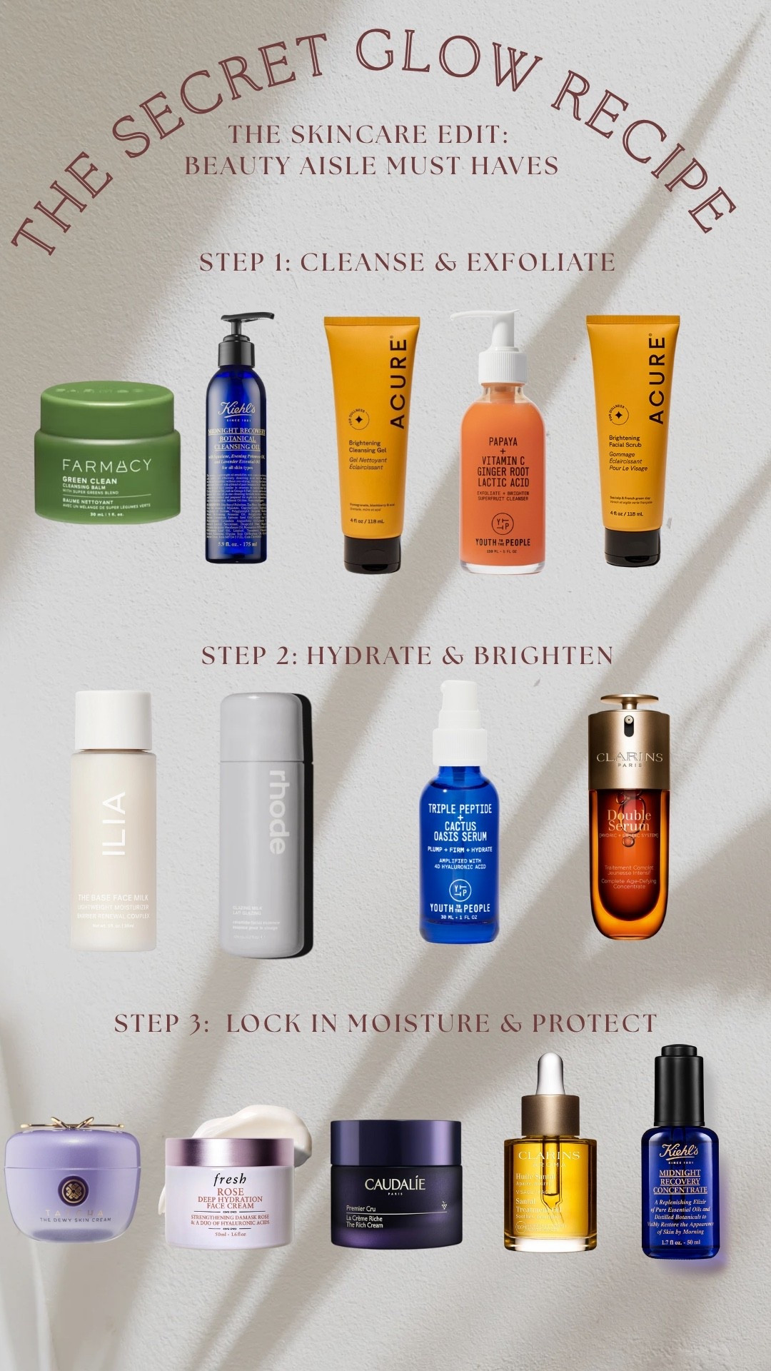 Beauty Aisle Must Haves to have you glowing and radiant ✨

#LTKWedding #LTKBeauty #LTKFindsUnder100