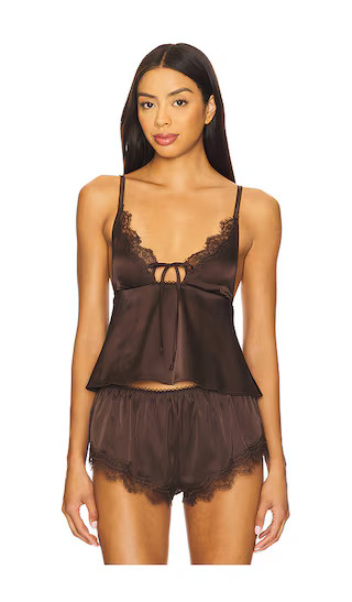Sorrento Camisole in Espresso | Revolve Clothing (Global)