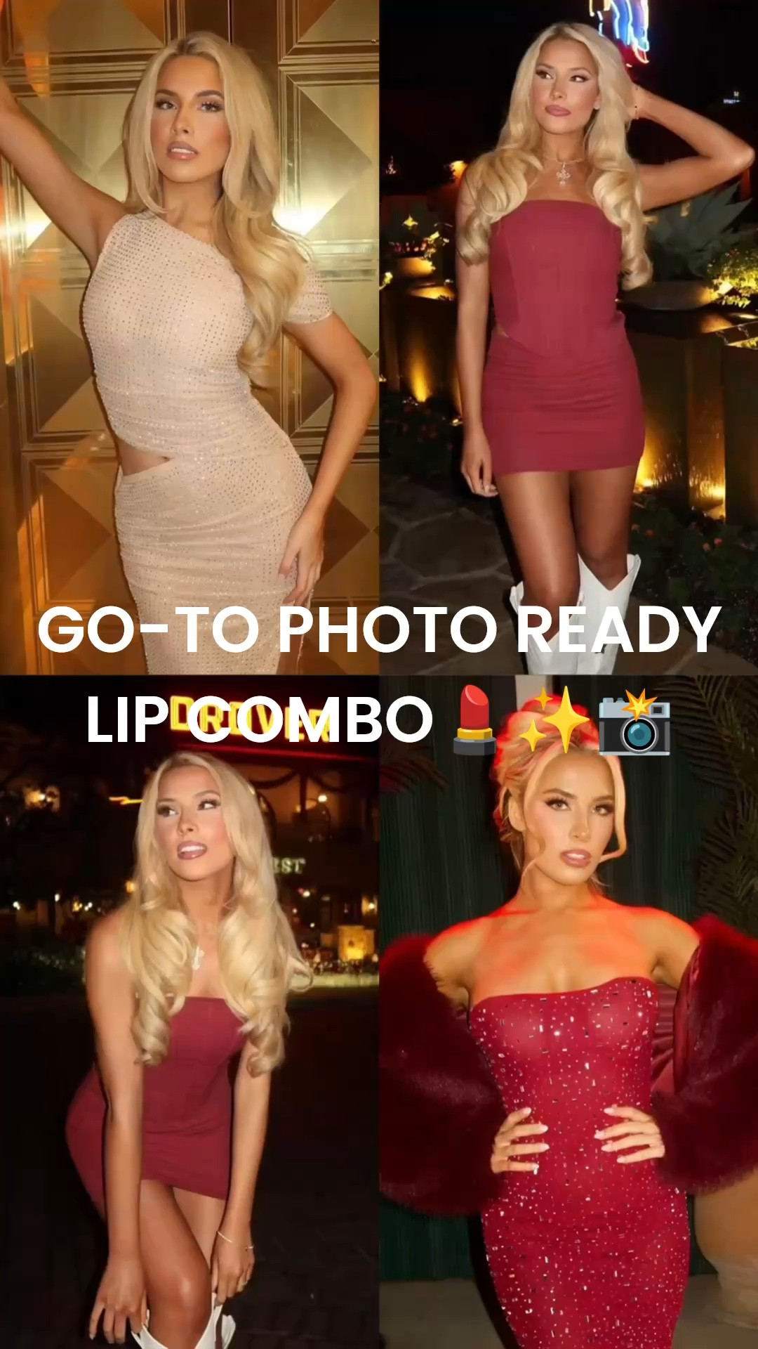Photo-ready lip combo that works for every occasion 💄✨ Perfect for selfies, date nights, or everyday glam. I’ve linked all my favorite shades and products for you to recreate this look 🤍 

#MakeupRoutine #LipCombo #EverydayMakeup #PhotoReady #BeautyFavorites #GRWM #MakeupTips #LuxuryMakeup

#LTKStyleTip #LTKFindsUnder100 #LTKBeauty