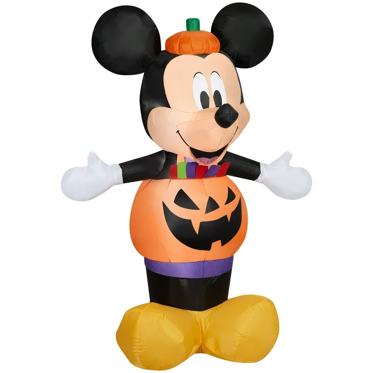 Disney Halloween Mickey Mouse Yard Inflatable, 5' | Walmart (US)