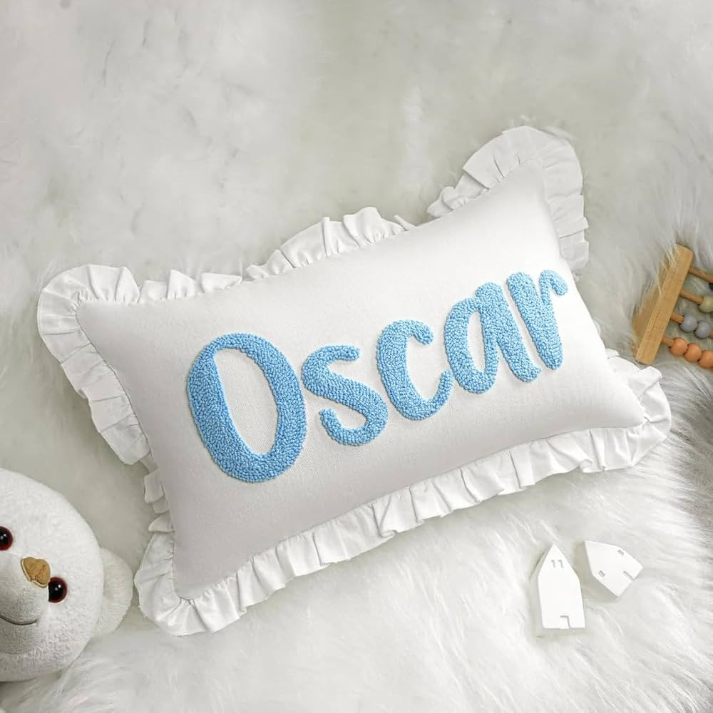 Personalized Baby Name Pillow, Custom Baby Gift, Baby Shower Gift, Newborn Gift, New Mom Gift, Pr... | Amazon (US)