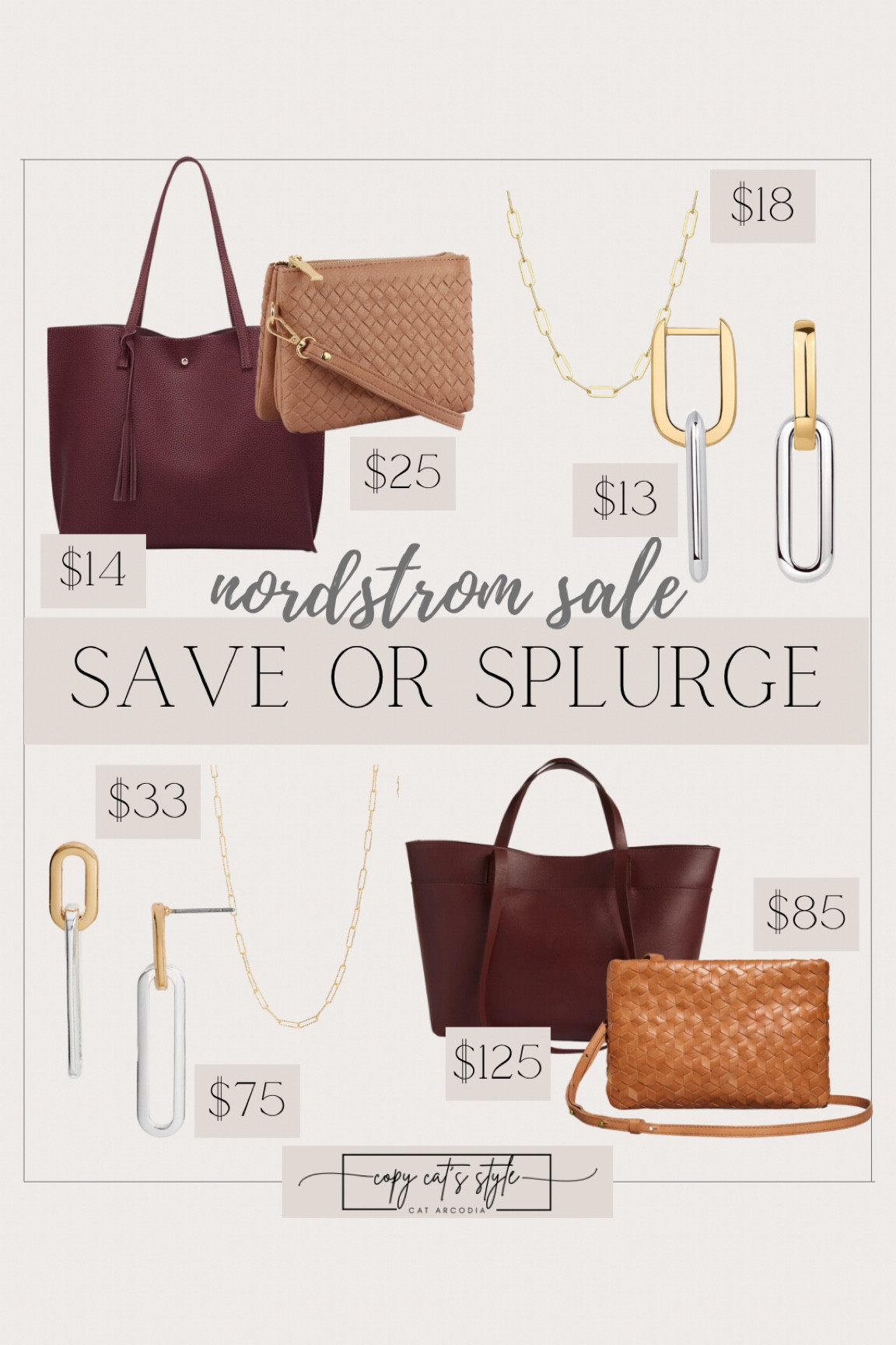Nordstrom Anniversary Sale look for less jewelry, look for less handbags, drop earrings

#LTKxNSale #LTKStyleTip #LTKSaleAlert