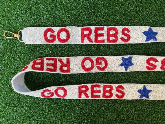 Ole Miss Bag Strap Hotty Toddy Bag Strap Go Rebs Bag Strap - Etsy | Etsy (US)