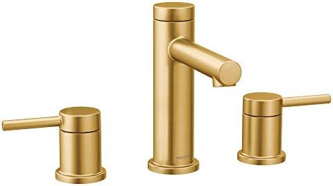 Moen T6193BG Align Two-Handle Modern 8-Inch Widespread Bathroom Faucet Trim Kit, Valve Required, ... | Amazon (US)