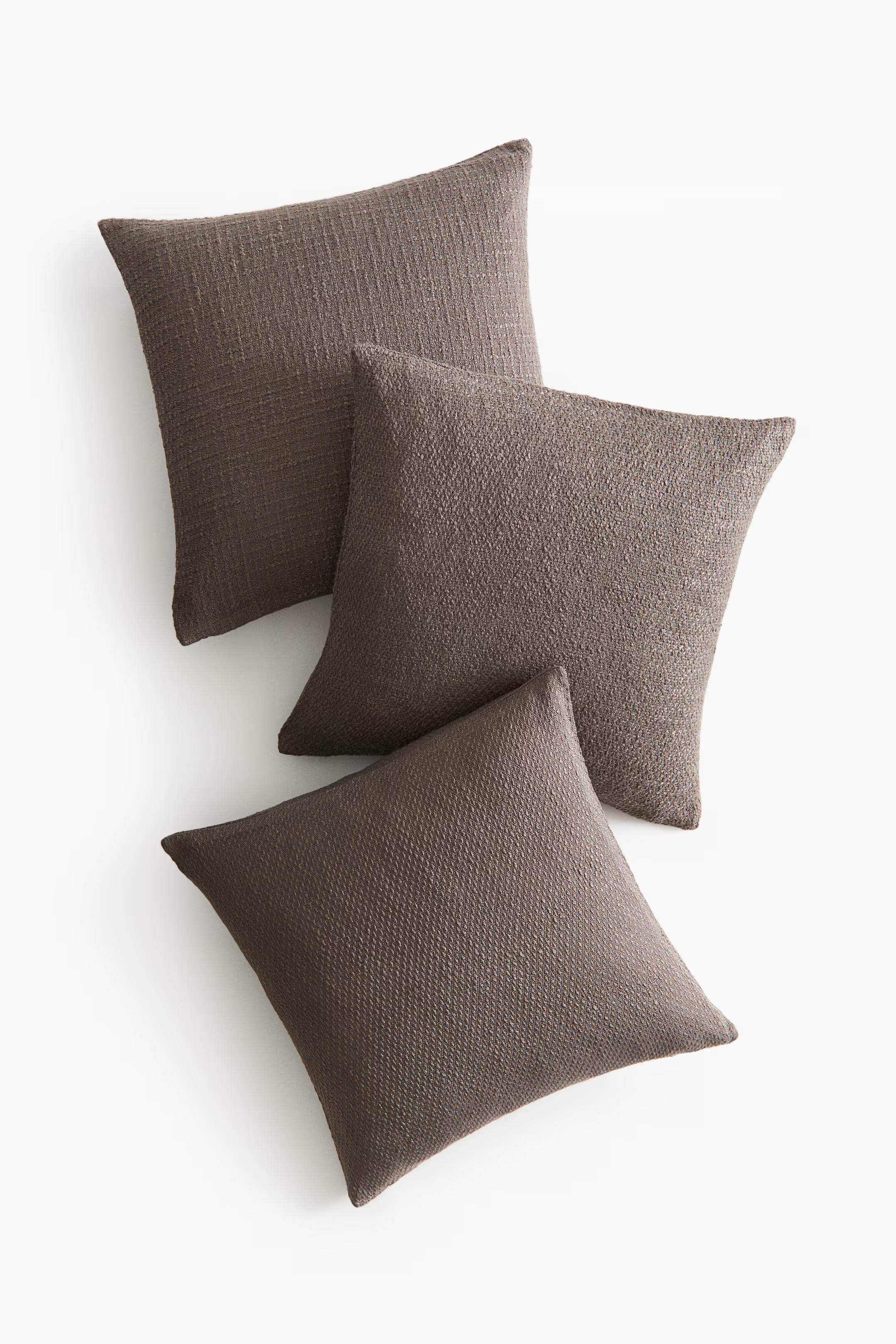Lot de 3 housses de coussin en tissu texturé | H&M (FR, IT, ES, PT, BE)