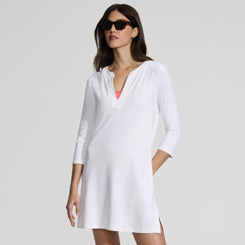 Women's Cotton Tie Front Kimono Cover Up | Lands' End (US)