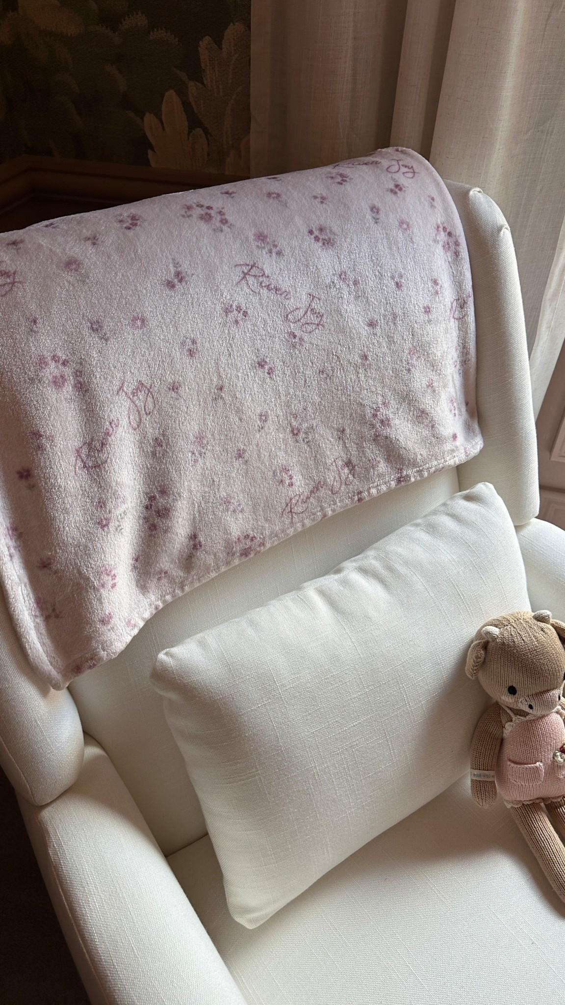 The sweetest minky personalized baby blanket from @Caden Lane I got for River Joy! 

#LTKmomlife #LTKBaby