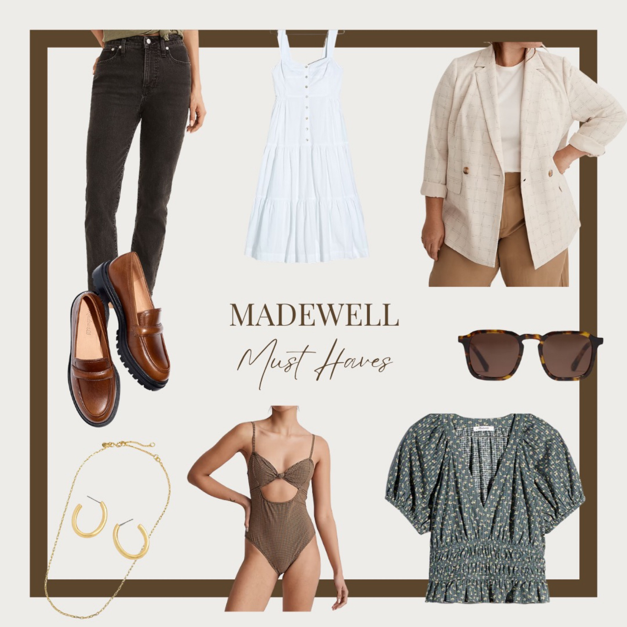 Madewell favorites/in my cart! 

Madewell, sale, sunglasses, gold jewelry, jeans, perfect vintage, swim, blouses, loafers, blazer, white dress, dresses, black jeans

#LTKFind #LTKSale #LTKstyletip