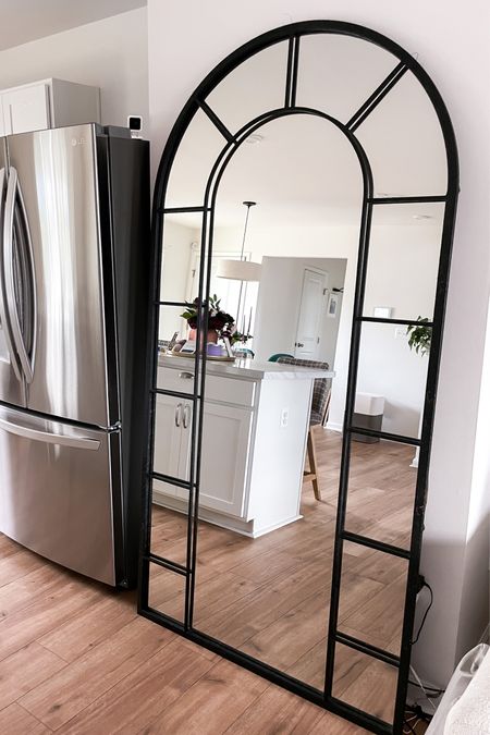 Black arch mirror, oversized arch mirror, large black arch mirror, floor mirror



#LTKhome