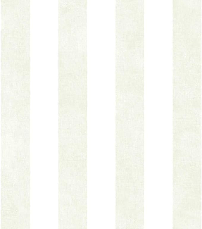 Norwall ST36934 Stripe with Texture PrePasted Wallpaper, Green, Pistachio | Amazon (US)