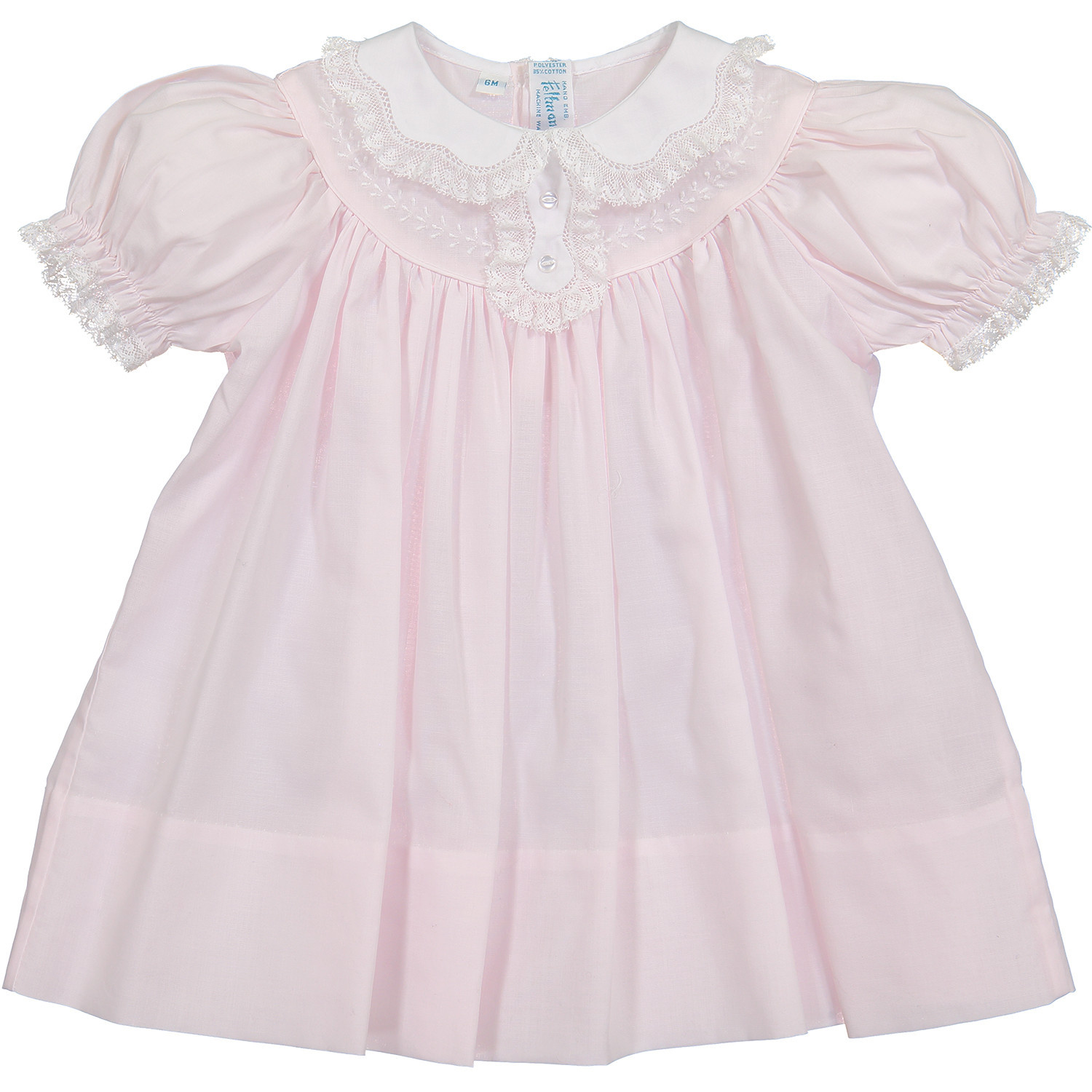 Heirloom Collection Vintage Scalloped Lace Collar Dress | Feltman Brothers