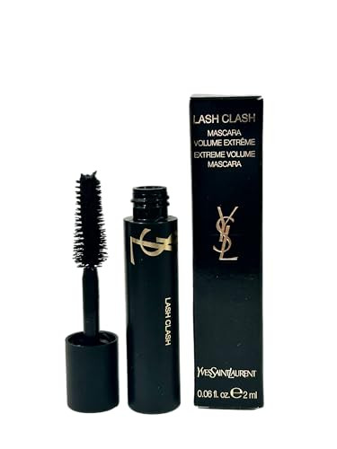 Yves Saint Laurent YSL Mascara LASH CLASH Noir Black SMALL 2 ML 0.06 FL OZ MINI TRAVEL SIZE | Amazon (US)