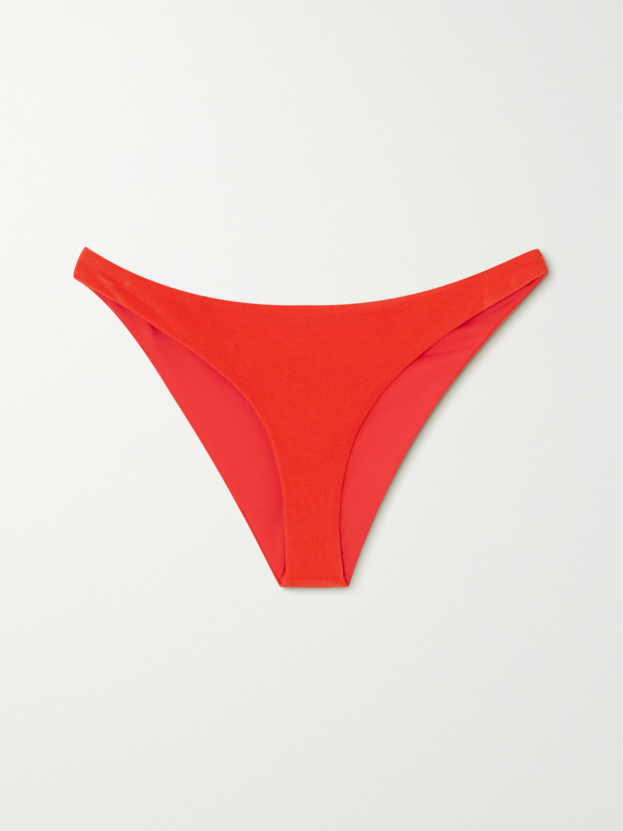 Jade Swim - + Net Sustain Most Wanted Terry Bikini Briefs - Orange | NET-A-PORTER (UK & EU)