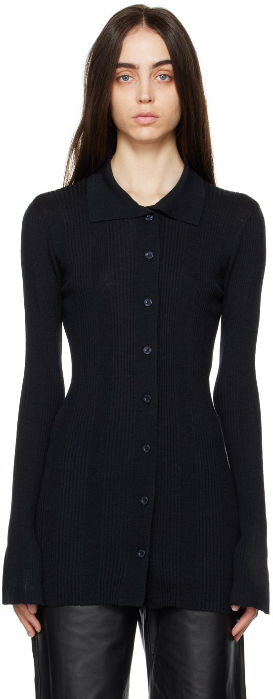 Navy Kulia Cardigan | SSENSE