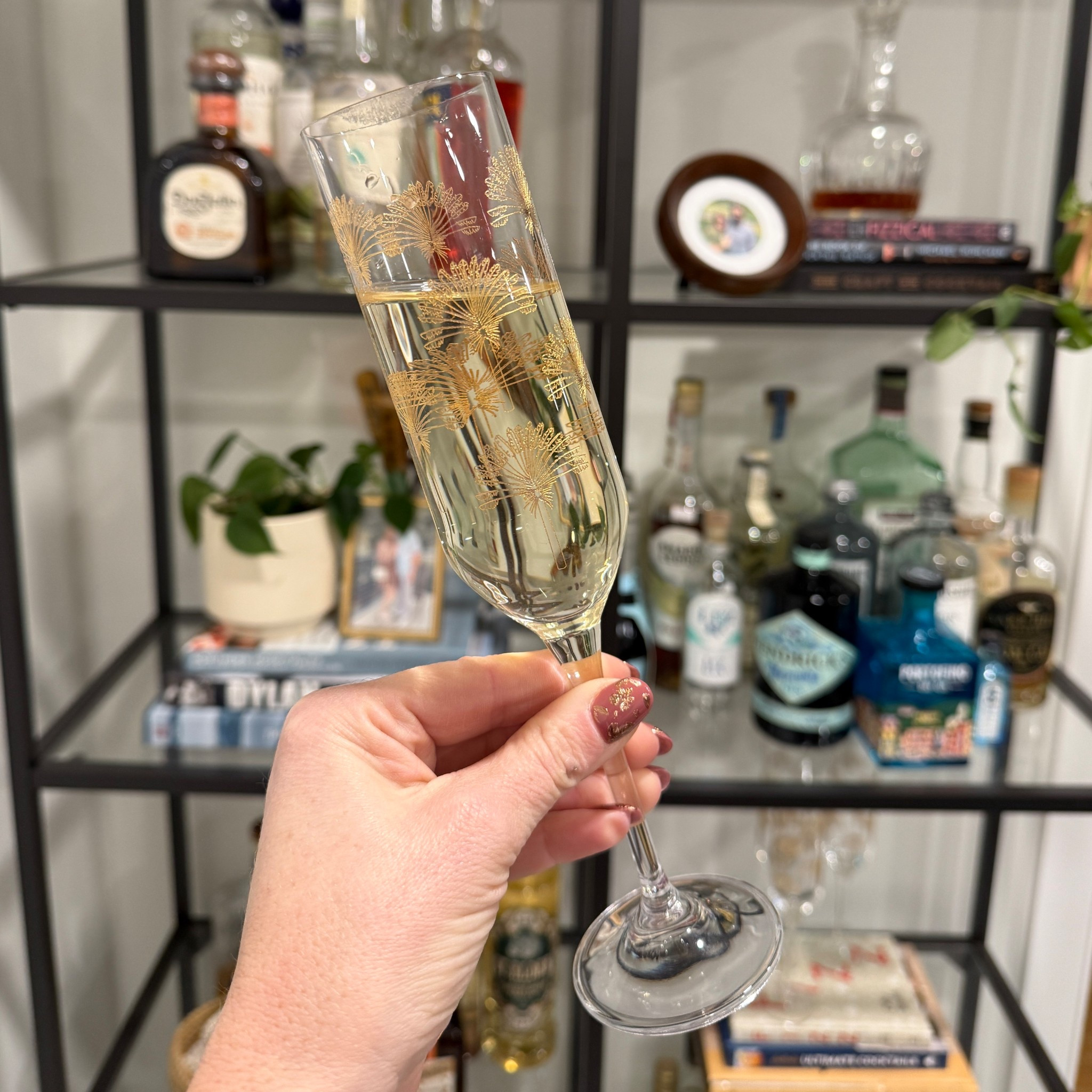 the prettiest art deco holiday champagne flutes from Anthro! 30% off this week 🙌🏻

#LTKHoliday #LTKGiftGuide #LTKCyberWeek