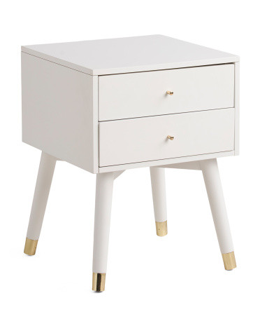 24in Lyla Mid Century Retro Side Table | TJ Maxx