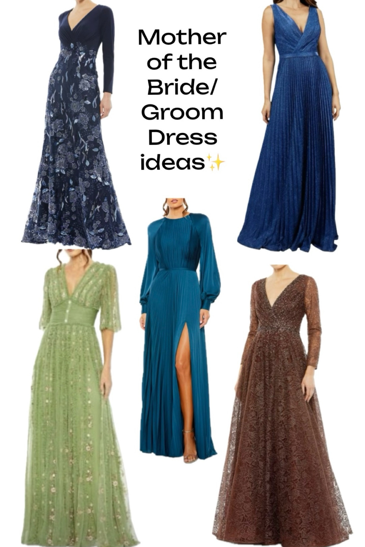 Most of my clients now are asking for sleeves for thier Mother Of The Bride/Groom dresses. Here are 4 out of 5 dress options that have sleeves! 

Linked are 30 examples of beautiful dress options for your special day! Off the shoulder, sleeveless, caplets and long sleeves- pick the dress you are comfortable with! Happy Shopping! 

#LTKWedding #LTKSaleAlert #LTKSeasonal