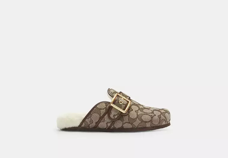 Ashton Clog In Signature Jacquard | Coach Outlet US