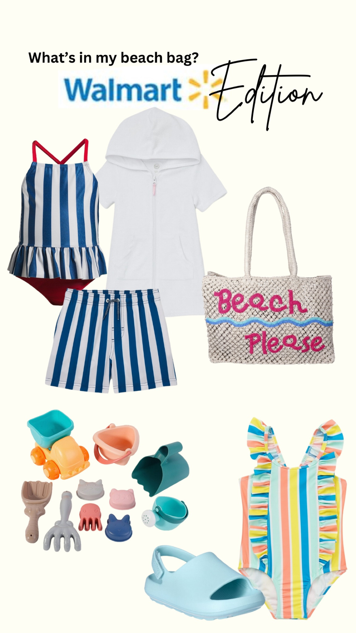 Beach Vacation Wal-Mart Style! 

#Walmart #Beach #Vacation #Budget #Swim #Summer #Outside 

#LTKKids #LTKFamily #LTKSwim