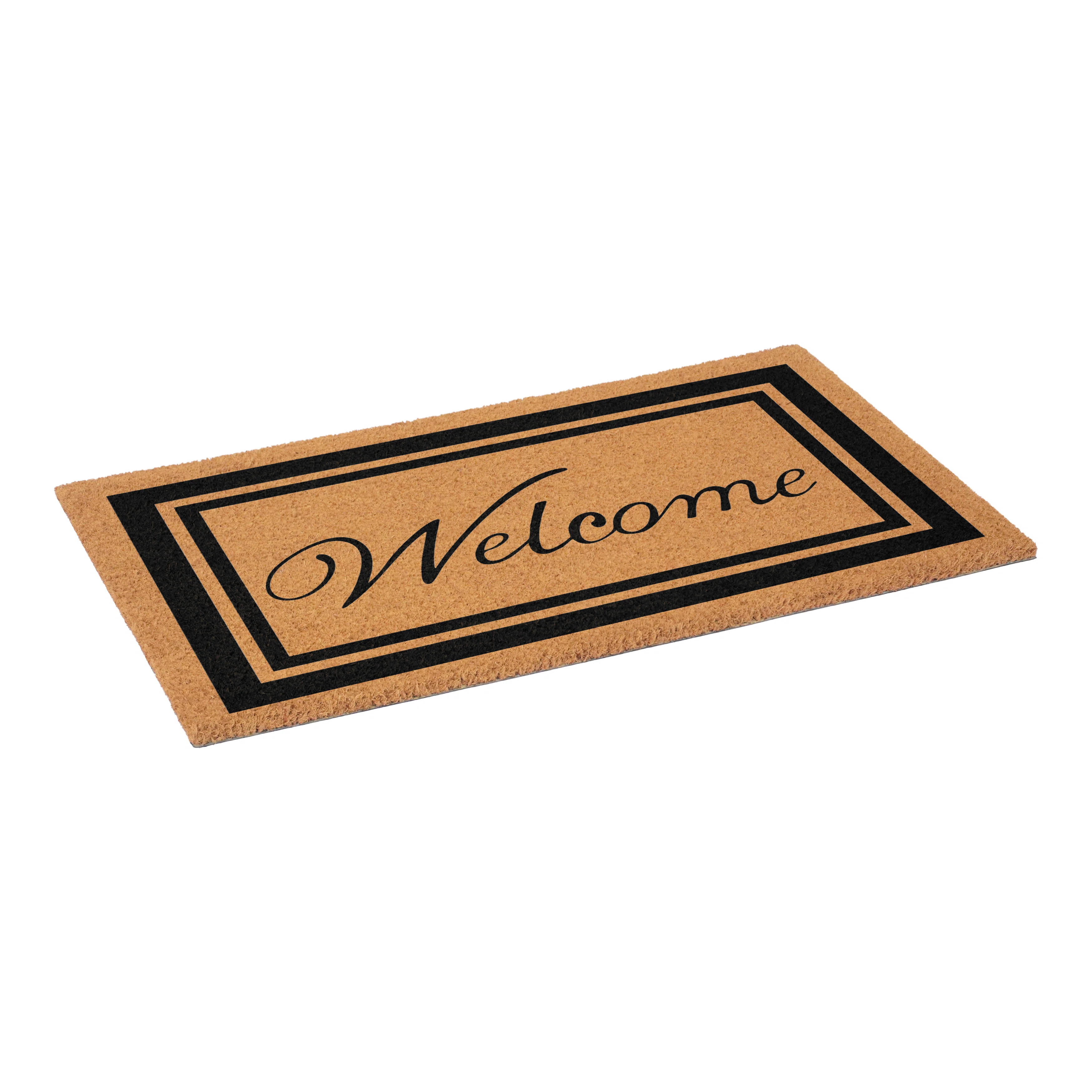 Stender Border Welcome Non-Slip Outdoor Door Mat | Wayfair North America