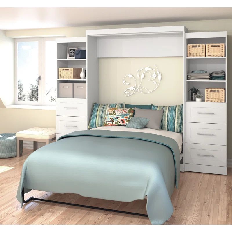 Storage Murphy Platform Bed | Wayfair Professional