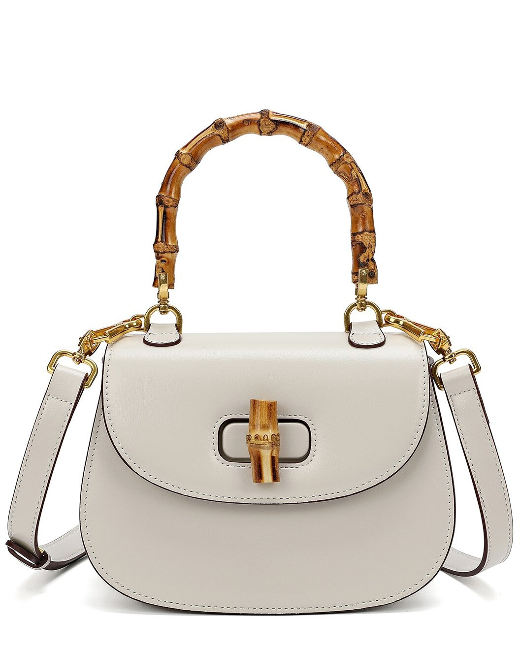 Tiffany & Fred Paris Smooth Leather Satchel | Gilt & Gilt City