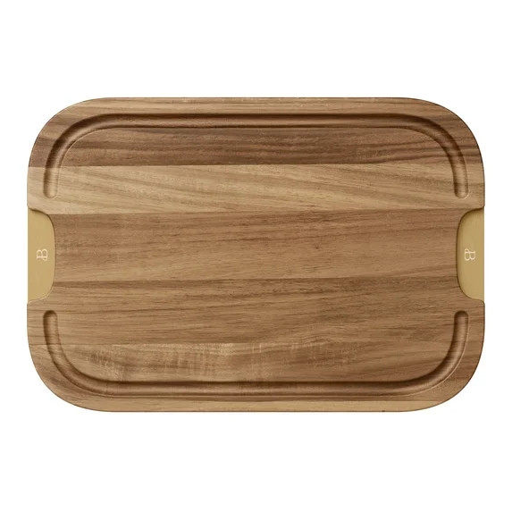 Beautiful Reversible Acacia 11" x 16" Wood Cutting & Serving Board by Drew Barrymore | Walmart (US)