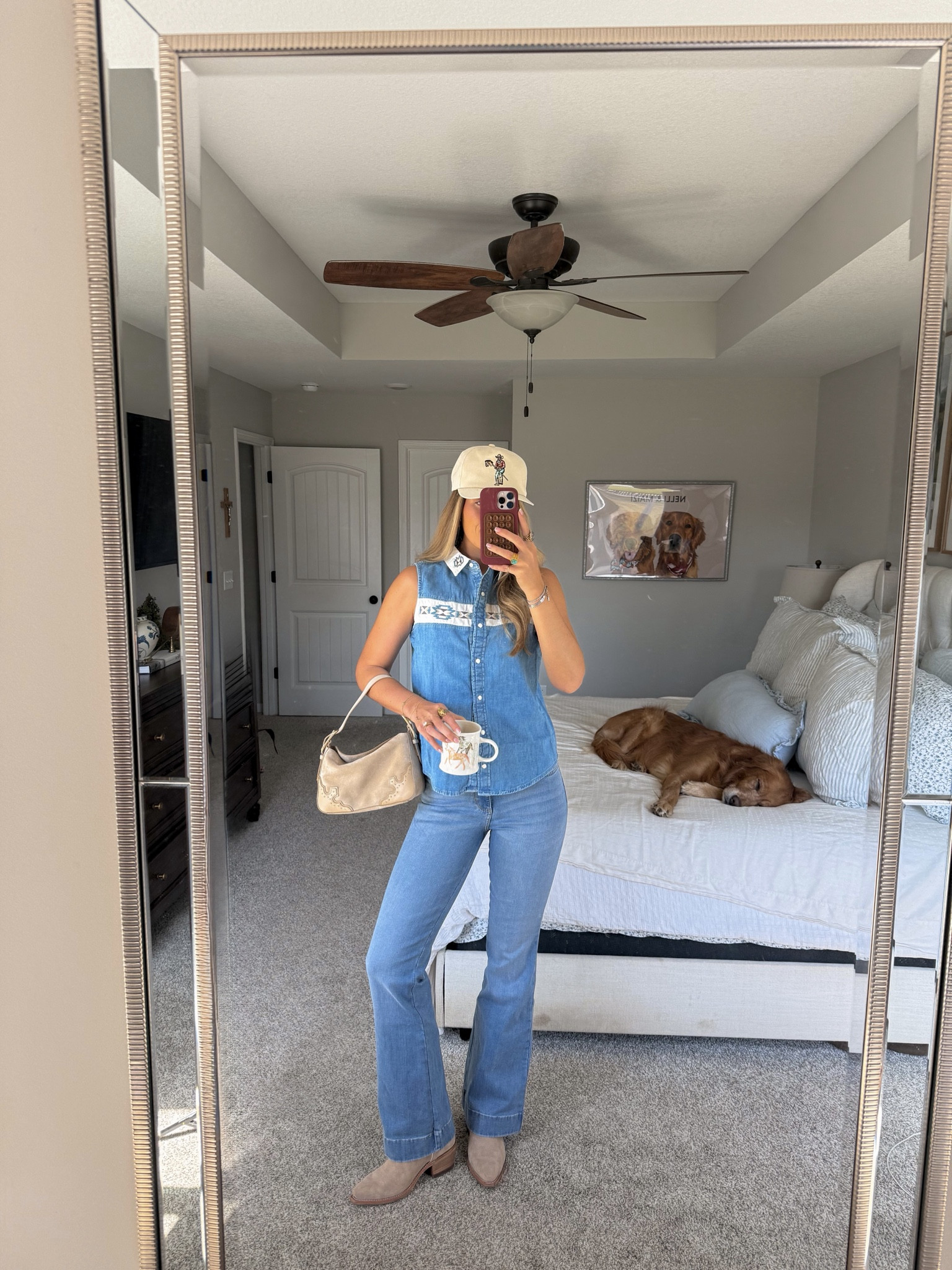 size small in top, 26/34 in jeans, code KIRA10 for first time tecovas purchases (size down half size in boots)

#LTKootd #LTKTall #LTKFestival