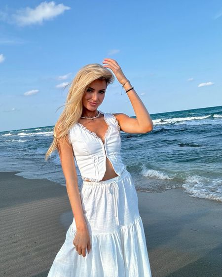 Vacation outfit 
Beach fit 
All white 
Bridal


#LTKFindsUnder100 #LTKWedding #LTKSeasonal