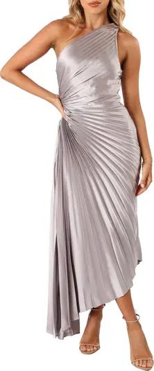 Kleo One-Shoulder Pleated Maxi Dress | Nordstrom