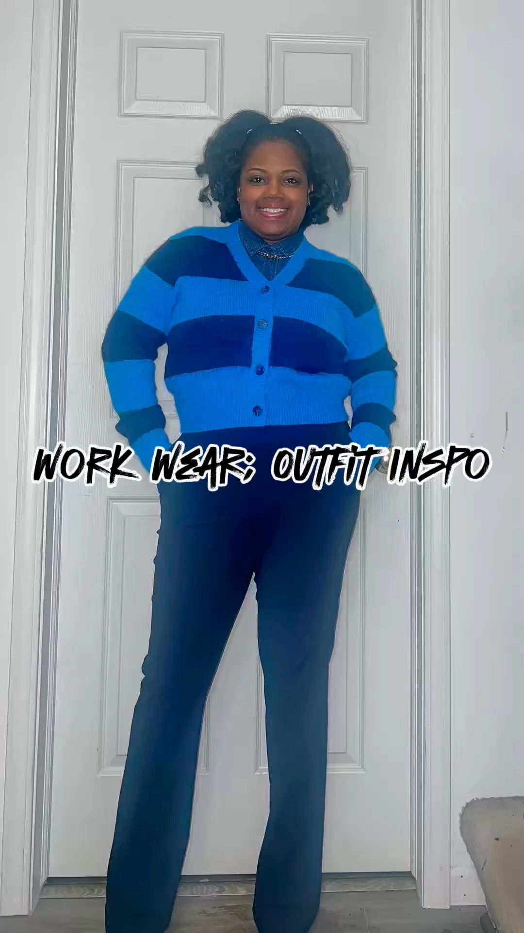 Serving Monday blues—but make it luxe.

Started the week in this navy + teal Primark cardigan layered over a dark denim blouse, paired with bootcut slacks from Express for that effortless corporate polish.

Tied it all together with my classic black ALAÏA pumps and gold jewelry for a little touch of glam. Because we don’t do dull Mondays over here—we do chic and intentional.


#WearToWork #MondayStyle #OfficeOutfitInspo #WorkwearStyle #ChicAndLuxe #AffordableLuxury #SimpliLuxeStyle #HighLowFashion #StyleOnABudget #LTKWorkwear #CorporateChic #LuxeForLess


#LTKWorkwear #LTKOver40 #LTKStyleTip